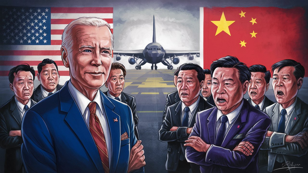 President Joe Biden Halts Chinese Crypto Operations Near US Air Base