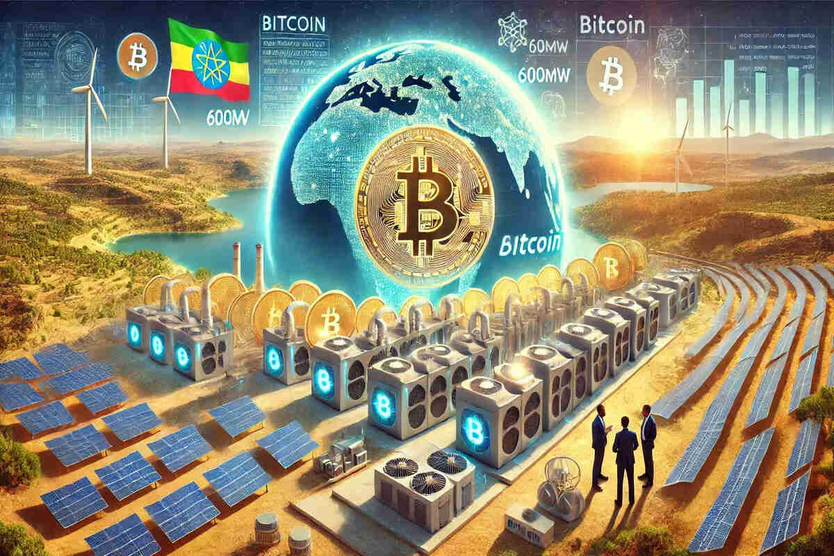 Ethiopia Joins Top Bitcoin Mining Nations With 600MW Power and New Investments.